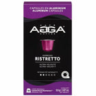 Agga - Capsules compatibles Nespresso Ristreto - Légère - Paquet de 10-Capsule - Ristretto - Kosher - 10 / Boîte
