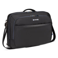 Nextech - Sac à dos convertible avec compartiment pour ordinateur portable de 17,3 pouces - Noir -Se transforme d'une mallette de travail en un sac à dos avec des bretelles cachées pour une plus grande polyvalence