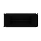 Manhattan Comfort - Table à manger moderne Nomad 172,5 cm - Noir-32,48 po L x 21 po l x 29,92 po H