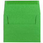 JAM Paper - Enveloppes d'invitation colorées A2 - 4,375 x 5,75 - vert recyclé - Paquet de 50-Couleur : vert de Noël