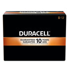 Piles alcalines D Coppetop de Duracell, paquet de 12-BATTERIES LONGUE DURÉE CONÇUES POUR ÊTRE FIABLES : Les piles alcalines Duracell Coppertop offrent une puissance et une performance durables sur lesquelles vous pouvez compter pour vos appareils électroniques à la maison ou en déplacement