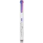 Zebra - Enlumineur Zebra Mildliner Mix - Assortiment cool - Paquet de 3-Pointe biseautée pour lignes larges ou fines