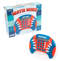 Educational Insights - Jeu de mathématiques électronique portable Math Whiz-Accroître La Confiance En Vous ! Stimulez la confiance en vous grâce à des jouets d'apprentissage de base qui développent les compétences dont les enfants ont besoin pour réussir à l'école