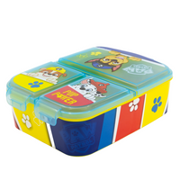 Danawares - Boîte à déjeuner multi-compartiments Nickelodeon La Pat' Patrouille-Avec des designs colourés et dynamiques de vos personnages préférés de Pat Patrouille, cette boîte est à la fois pratique et ludique