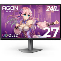 AOC - Moniteur de jeu OLED Agon Pro AG276QZD2 27 pouces QHD 240 Hz-La technologie OLED offre une qualité d'image impressionnante, des noirs profonds, des couleurs éclatantes et des temps de réponse rapides