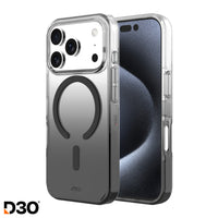 AXS - Crystal Shield D3O Compatible MagSafe Apple iPhone 17 Pro - Fumé Dégradé-Testé pour des chutes de 8 pieds, soutenu par la technologie D3O 