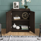 Hudson&Canal - Meuble d'appoint Mansfield 28 po de largeur - Brun aulne-Dimensions du produit : 14" L x 27,75" l x 32" H