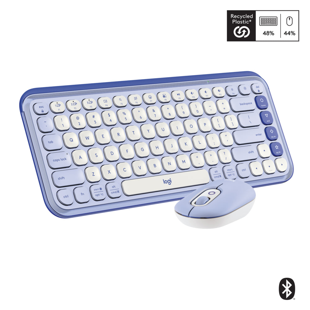 Ensemble Clavier Et Souris Bluetooth USB Sans Fil Mini - Livraison Gratuite, Choix De Couleurs