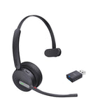 Yealink - Casque sans fil hybride mono WH64 - UC-Le Yealink WH64 Hybrid est un casque sans fil avec un dongle DECT pour le fonctionnement hybride.
