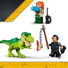 LEGO - Jurassic World Le camion de transport du jeune T. rex-Le modèle peut être un cadeau dinosaure pour les anniversaires ou les fêtes des enfants
