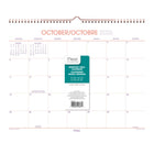 Mead – Calendrier mural Colour Pop 2027 – 12 po x 15 po – bilingue-15 mois : octobre 2026 à décembre 2027