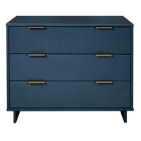 Manhattan Comfort - Granville commode moderne 37,8" - bleu minuit-Moderne-contemporain avec une touche de glamour - commode pour chambre