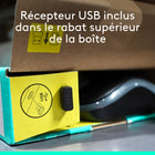 Logitech MK295 ensemble silencieux clavier/souris - graphite-Design élégant et efficient