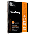Bienfang - Papier à esquisses, 50 lb, 8 1/2 po x 11 po, 100 feuilles-Idéal pour l'expérimentation, la pratique de techniques ou les études rapides