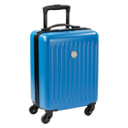 Pep Rally - Valise 19,25 po cabine pour enfant - Mauve-Roulettes pivotantes à 360 degrés pour un roulement doux et silencieux (4 roulettes)