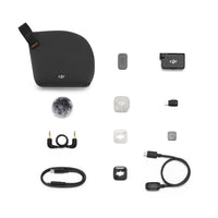 DJI - Mic Mini 2S avec 1 émetteurs et 1 récepteur-Jusqu’à 28 heures de stockage interne, enregistrement interne en virgule flottante 32 bits