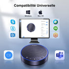 EMEET - Haut-parleur USB/Bluetooth alimenté par batterie OfficeCore M3-10