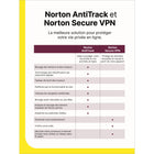 Norton AntiTrack - 1 Device - 1 Year Subscription-Blocage du pistage et des témoins de navigation : Bloque les pisteurs avant que votre page ne commence à se charger et contribue à accélérer le chargement des pages Web. Détecte les témoins de pistage et aide à empêcher ceux-ci de recueillir des données.