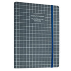 General Supply Goods + Co - Planificateur hebdomadaire - Bleu-Taille B5 avec couvercle doux au toucher