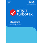 Intuit - TurboImpôt Standard 2024 - 8 déclarations - Anglais - Windows [Téléchargement]-Conçu pour les déclarations de revenus des familles, des étudiants et des particuliers
