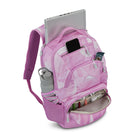 High Sierra - Sac à Dos Swoop SG, Tourbillion de marbre rose-Deux pochettes pour bouteille d’eau