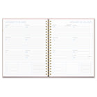 Orange Circle - Studio 2025 Agenda grand format à spirales Chats dans des jardins - 11 po x 8,50 po - Couleur assortie-7