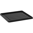 Storex Casier scolaire / Plateau de démarrage de cubicule de bureau - Noir (00802B18C)-Idéal pour les casiers, les cubicules ou les animaux domestiques