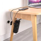 Kopplen - Barre d’alimentation avec pince de fixation, USB-C PD 65 W et USB-A 18 W – Noire-Durable et certifiée : Fabriquée en acier, en aluminium et en matériaux PC ignifuges, cette barre d’alimentation à pince répond aux normes de certification ETL, assurant une durabilité et une sécurité à long terme