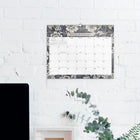 Cambridge – Calendrier mural 2027 – 12 po x 15 po – Denim Blooms – bilingue-Double spirale dorée avec crochet de suspension durable