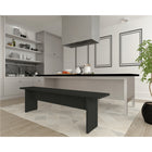 Manhattan Comfort - Banc de salle à manger moderne Nomad 67,91 po - Gris-Capacité d’accueil pour 2 personnes