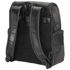 Mancini - Sac à dos pour portable 15,6 po et tablette - 12po x 6po x 15po - Noir-Convient aux tablettes