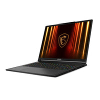 MSI - Ordinateurs portables fin et léger de jeu Copilot+ PC Stealth A16 AI+ 16 po QHD+ OLED 240Hz Thin & Light NB, AMD Ryzen AI 7-350, GeForce RTX 5070TI, 1 To SSD, 32 Go RAM, Windows 11 Famille, Noir foncé-Processeur: AMD Ryzen AI 7 350 Processor