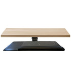 IntekView - Plateau pour clavier Summit - 25" x 10" - Gaucher - Rails 18"-Réglage de hauteur sans bouton ni levier — il suffit de soulever et de relâcher