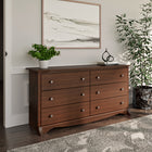 PrepacMD – Commode à 6 tiroirs Monterey, cerise, 29 po-Nombre de tiroirs : 6, dimensions internes : 5 haut. x 24 3/4 larg. x 12 1/2 prof. (po)