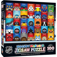 Masterpieces Puzzle Company - Mascottes de NHL casse-tête de 100 pièces-Age: 6+