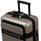 Champs - Ensemble de bagages 3 pièces Onyx II - Sable-Chariot léger. Système télescopique en aluminium réglable en hauteur