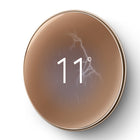 Google - Nest Learning Thermostat (4th gen) avec capteur de température Nest (2e génération) - Or Poli-Vous recevrez une alerte lorsque le filtre à air doit être remplacé, sur la base de votre utilisation réelle1. Des rappels d'entretien vous seront aussi transmis régulièrement, en fonction de la période de l'année