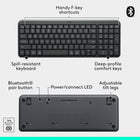 Logitech - K250 clavier sans fil compact -  Graphite-Conçu pour tous par Logitech, une marque reconnue pour sa qualité sans compromis depuis 1981.	