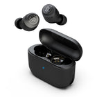 Jlab Écouteurs Sans Fil GO Air POP - Noir-Double connexion. Utilisez l’un ou l’autre des écouteurs indépendamment ou utilisez les deux ensemble. Un microphone MEMS intégré dans chaque écouteur garantit la clarté des appels.