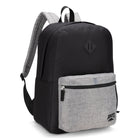 Roots - Sac à dos avec compartiment pour ordinateur portable de 15,6 pouces - 34 L - Noir/Gris-Spacieux et organisé : Capacité de 34 litres avec deux compartiments zippés et une pochette rembourrée pour ordinateur portable jusqu'à 15,6 pouces.