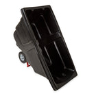 Camion basculant Rubbermaid Commercial 1/2 verge cubique-La conception à force constante permet un deversement contrôle par une seule personne.