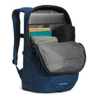 The North Face - Sac à dos Jester, Bleu ombragé/Blanc TNF-Notre système de suspension FlexVent   comprend un empiècement flexible construit à partir de bretelles moulées par injection personnalisées; un panneau arrière rembourré incroyablement confortable; et un panneau lombaire hautement respirant, tous certifiés par l’American Chiropractic Association