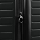 Bugatti - Valise d'enregistrement 30po à roulettes pivotantes de la collection Berlin - Charbon-Déplacement fluide avec 8 roues doubles pivotantes à 360°