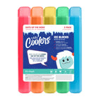Fit + Fresh - Ensemble de blocs réfrigérants jours de la semaine cool coolers - multicolore-Blocs réfrigérants longue durée afin que nourriture/boissons restent au frais pendant des heures