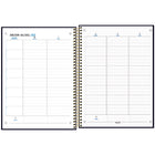 Five Star - Agenda scolaire hebdomadaire/mensuel triangle 2025-2026 - 11 po H x 8 1/2 po l - noir/or - bilingue-Format des pages : 11 po H x 8 1/2 po l