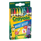 Crayola - Comprend crayons couleur édition limitée - Paquet de 8-FOURNITURES D'ART ET D'ARTISANAT POUR ENFANTS : Dynamise tes projets artistiques grâce à des crayons de couleur aux teintes éclatantes qui rehaussent tes créations