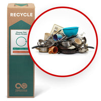 TerraCycle - Matériel pour cuisine - Zero Waste Box - 11 x 11 x 40 - Moyenne-Veuillez nous envoyer tout appareil non électronique utilisé pour conserver, préparer ou servir les aliments.