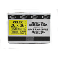 Eco II - Sacs à Ordures - 26 po x 36 po - Régulier - clair teinte - paquet de 250-26 po x 36 po 