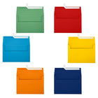 JAM Paper - Enveloppes d'invitation colourées A10 avec fermeture autocollante à décoller et coller - 6 x 9 1/2 - couleurs primaires assorties - 150/paquet-Taille : A9 (6 x 9,5 pouces)