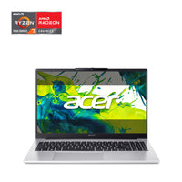 Acer - Portable Aspire Lite 15,6" - Ryzen 7 7730U - SSD 512 Go - 16 Go de RAM - Windows 11 Home - Argent-Écran 15,6" avec technologie IPS (In-Plane Switching), Full HD 1920 x 1080, écran LCD TFT rétroéclairé à DEL Acer ComfyView